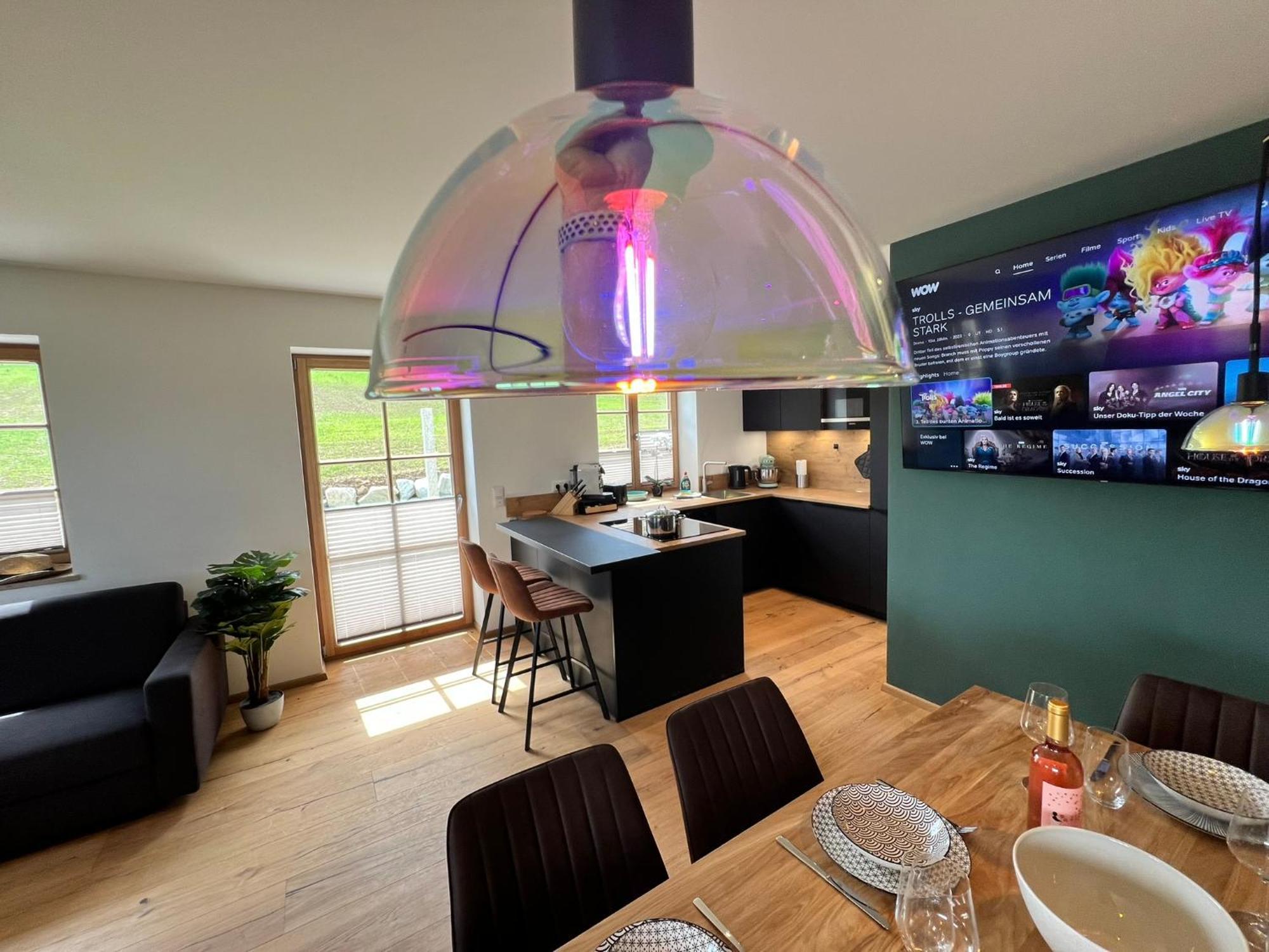 Stay Nice Apartments Dorfen Naehe Muenchen Jacuzzi Grillkota 75 Zoll Tv Exteriör bild